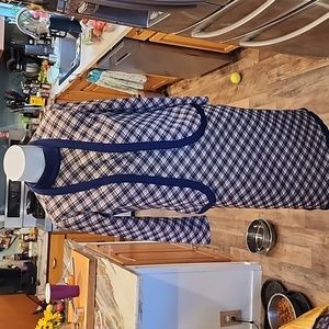 Vintage Union Made Dress ( Sea)